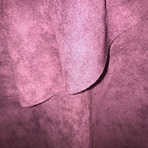 Women's Luxe Apothetique Dark Purple Ruffle Dress - Picture 5 of 13